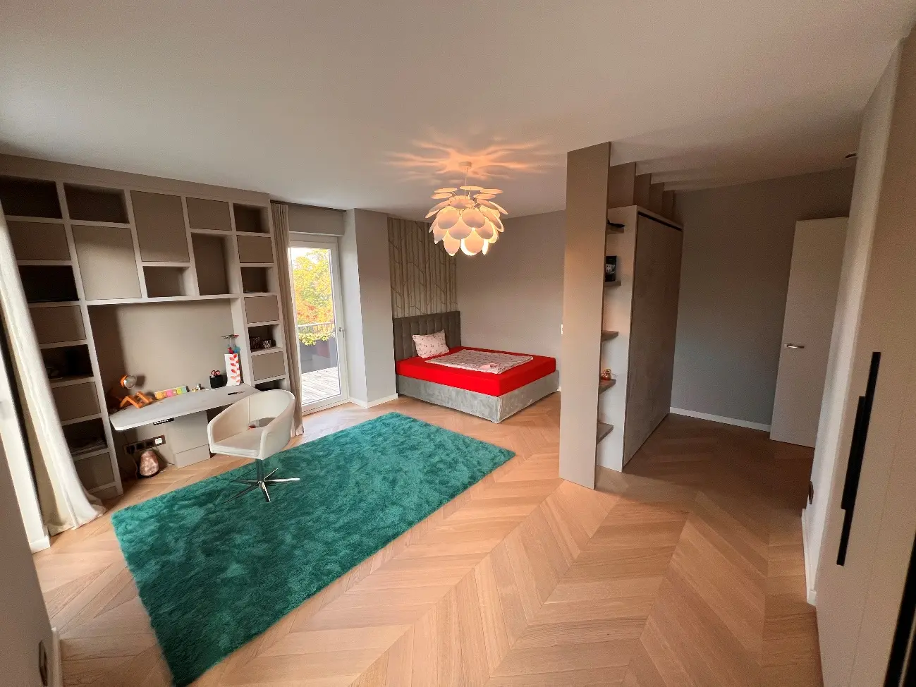 Kinderzimmer im großzügigen Penthouse Leipzig Leutzsch